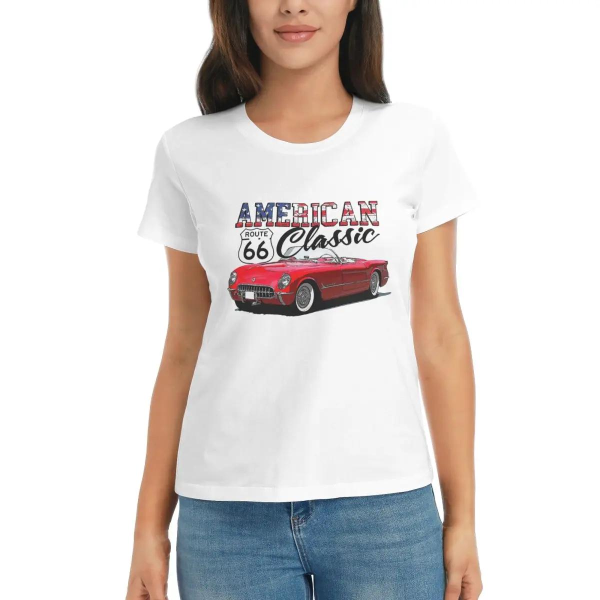 Women TShirt Classic Corvette Car Summer Short Sleeve Tees Crew Neck Cotton T Shirts Clothes Tops Streetwear S
Women TShirt Classic Corvette Car Summer Short Sleeve Tees Crew Neck Cotton T Shirts Clothes Tops Streetwear S