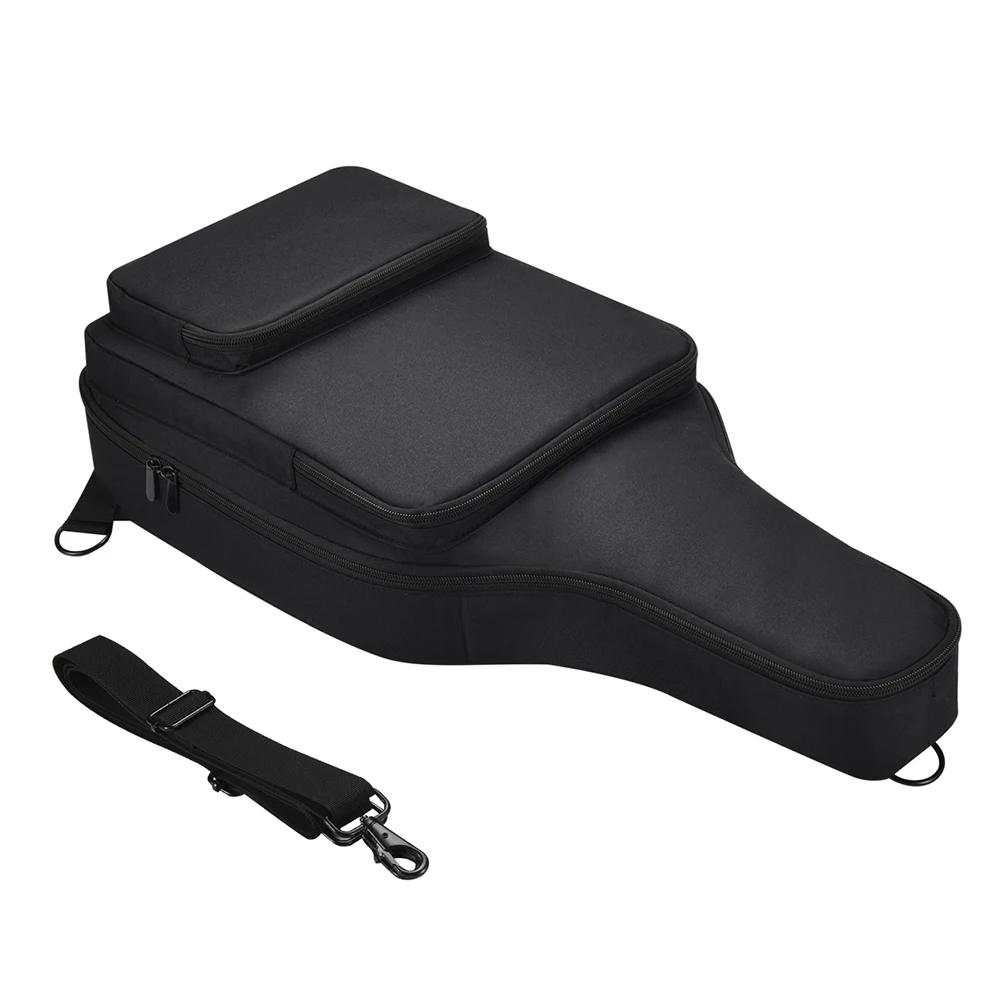 Travel Storage Bag Adjustable Shoulder Strap Carrying Bag Anti-Scratch Guitar Case for PDP Riffmaster Wireless Guitar Controller чорний
Travel Storage Bag Adjustable Shoulder Strap Carrying Bag Anti-Scratch Guitar Case for PDP Riffmaster Wireless Guitar Controller чорний