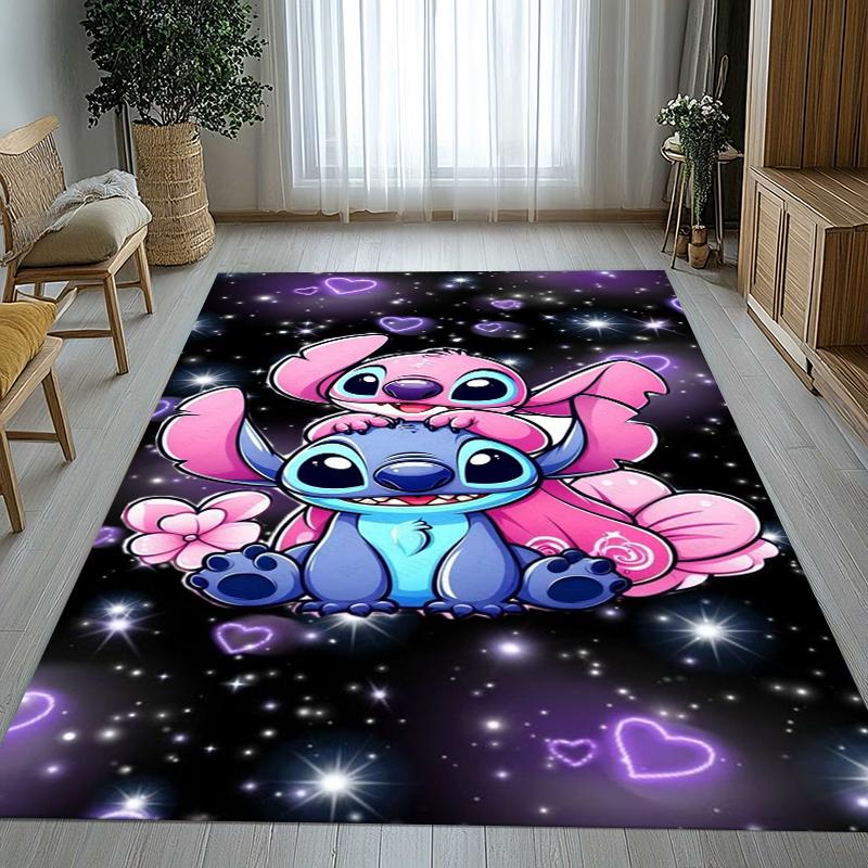 Cartoon S-Stitch Kawaii Monster Living Room Non-Slip Area Rug Soft Carpet for Bedroom Kids Playroom Sofa,Home Decor Doormat gift 40x60cm
Cartoon S-Stitch Kawaii Monster Living Room Non-Slip Area Rug Soft Carpet for Bedroom Kids Playroom Sofa,Home Decor Doormat gift 40x60cm