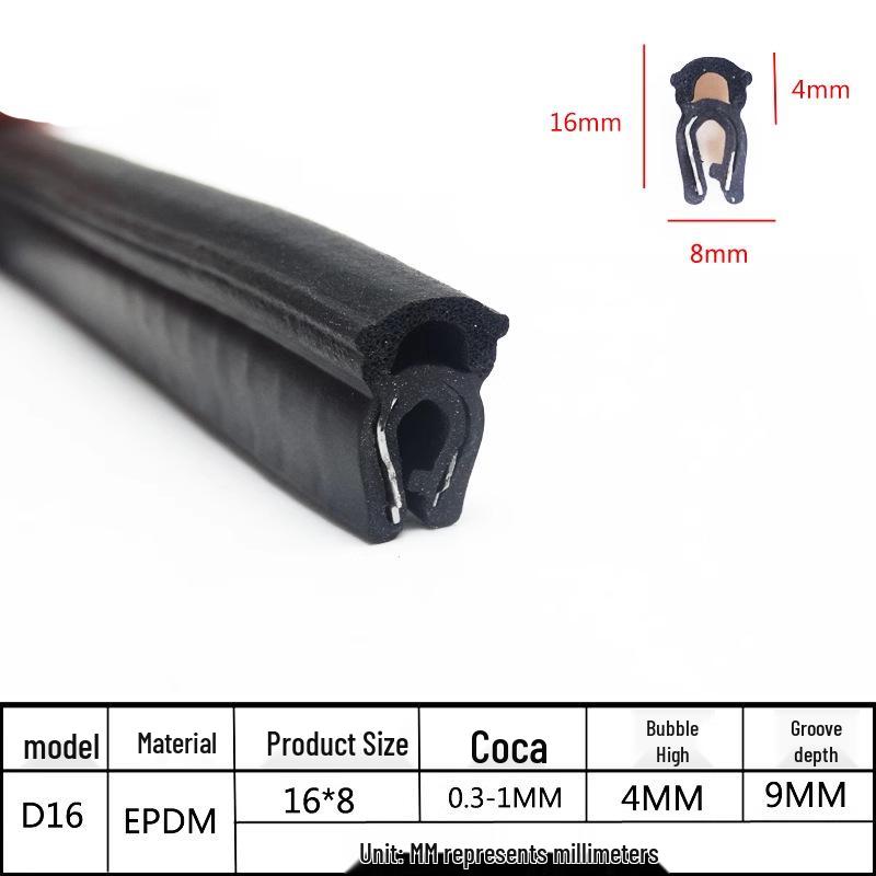 U-Shaped EPDM Bubble Rubber Strip for Cabinet Door Sealing
U-Shaped EPDM Bubble Rubber Strip for Cabinet Door Sealing