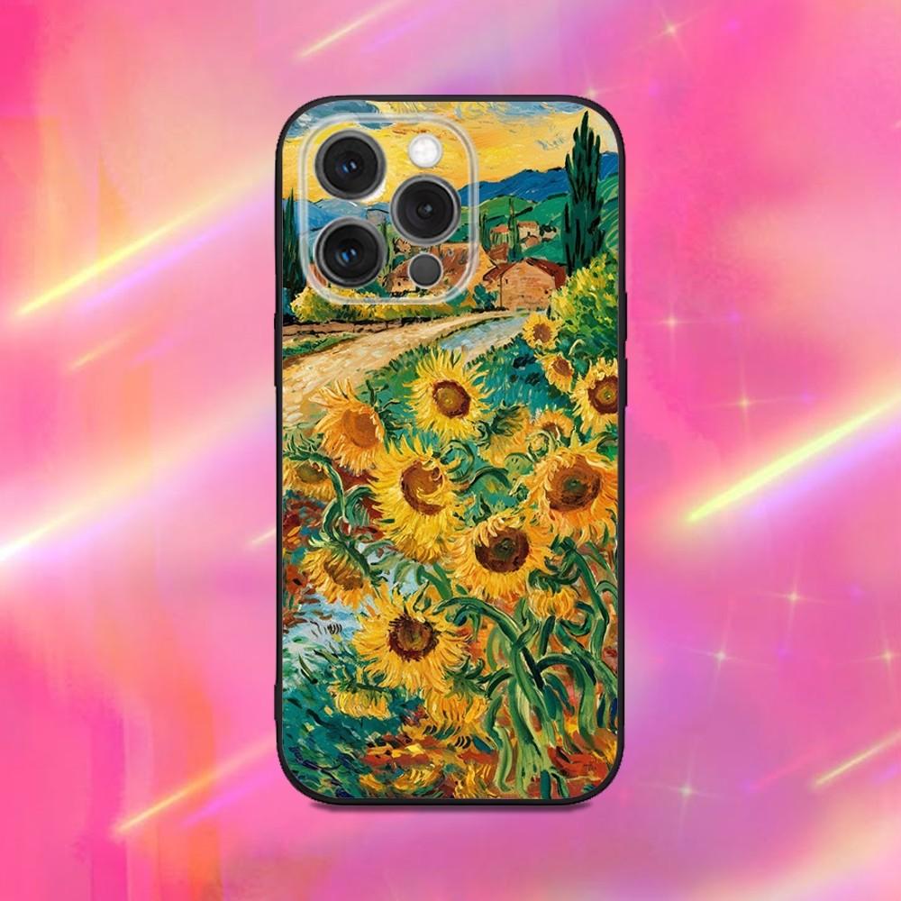 Van Gogh Starry Night Sunflower Phone Case For iPhone 16,15,14,13,12,11,Pro,Max,Plus,XS,XR,SE,8,7,Mini,Soft Silicone Black Case iPhone13PROMAX
Van Gogh Starry Night Sunflower Phone Case For iPhone 16,15,14,13,12,11,Pro,Max,Plus,XS,XR,SE,8,7,Mini,Soft Silicone Black Case iPhone13PROMAX