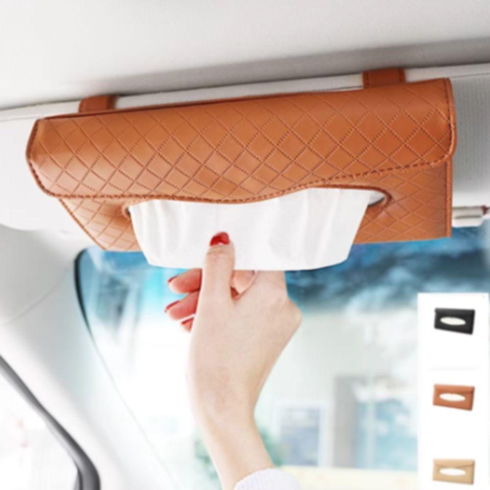 PU Leather Auto Sun Visor Tissue Case Simple Design Car Napkin Holder Dispenser Auto Interior чорний
PU Leather Auto Sun Visor Tissue Case Simple Design Car Napkin Holder Dispenser Auto Interior чорний
