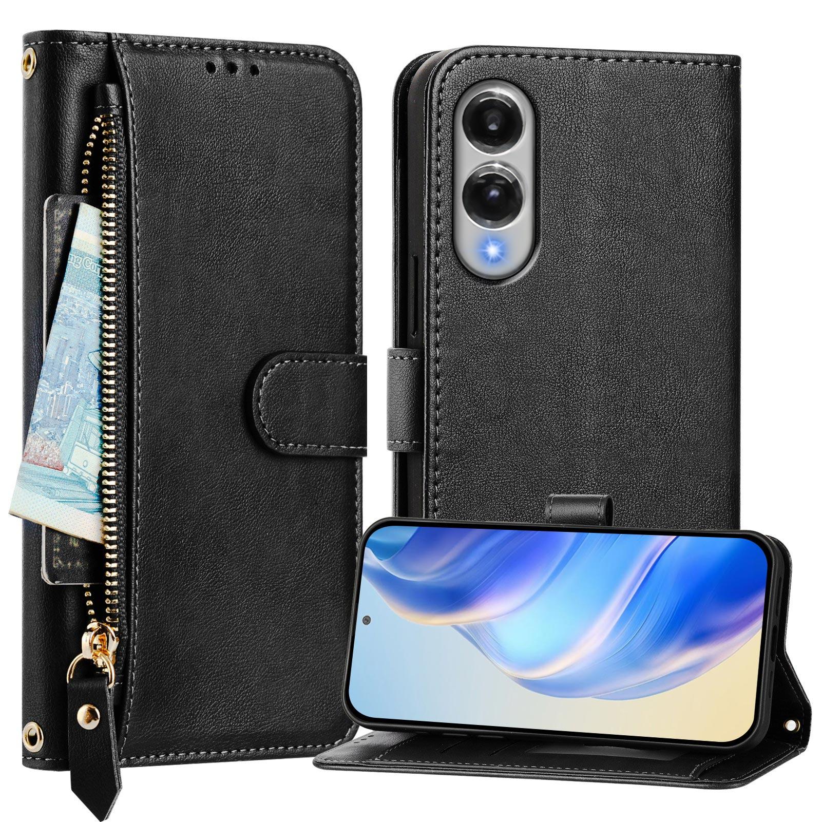 For Samsung Galaxy S25 Edge Case Zipper Pocket Multiple Card Slots Leather Phone Cover Brown
For Samsung Galaxy S25 Edge Case Zipper Pocket Multiple Card Slots Leather Phone Cover Brown