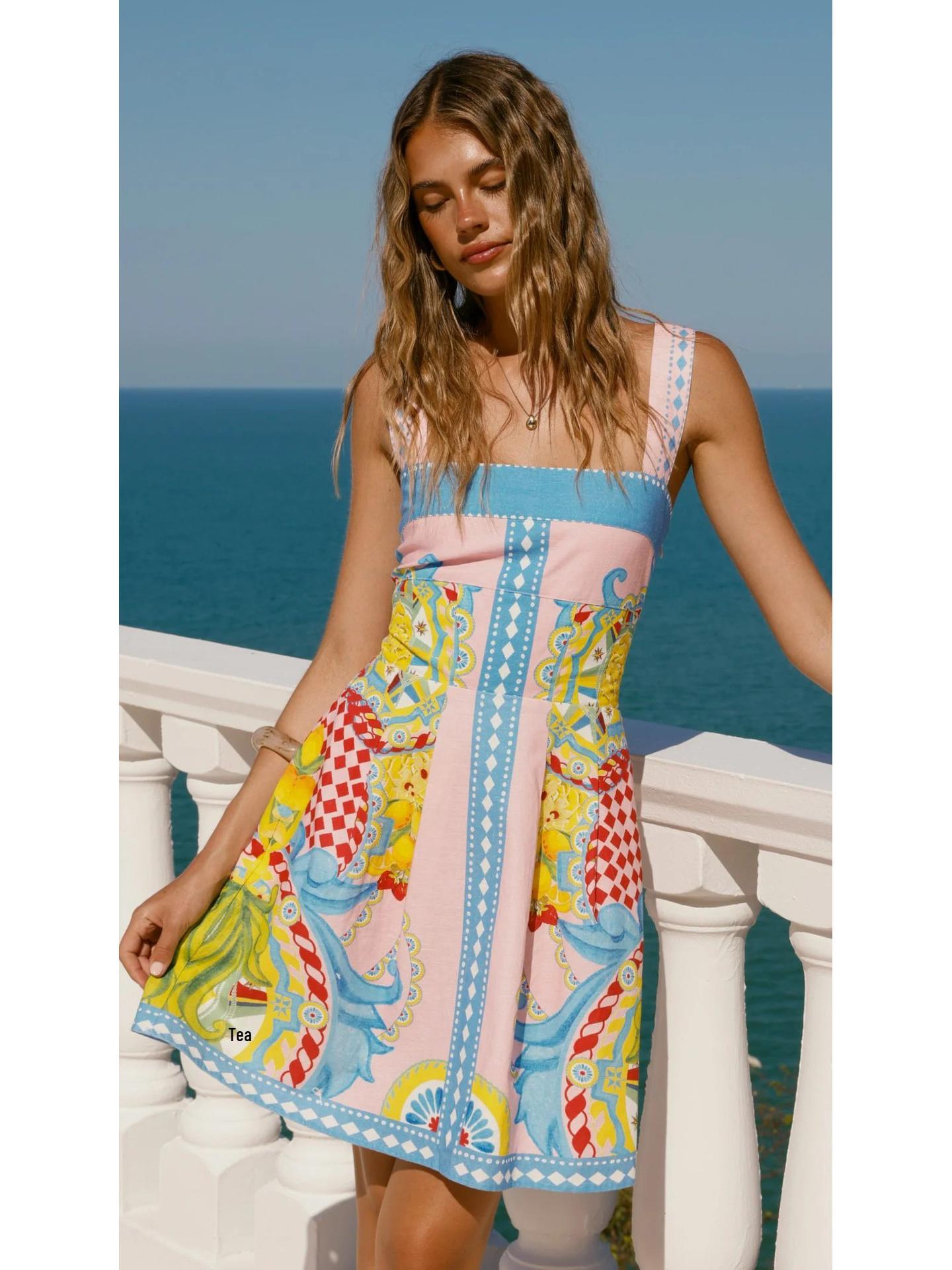 2025 Casual Linen Shirring Strap Dress XL синій
2025 Casual Linen Shirring Strap Dress XL синій