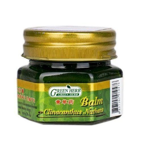 Green Herb ЗЕЛЕНЫЙ Бальзам с клинакантусом поникающим для снятия боли в теле, Грин Херб, 20г
Green Herb ЗЕЛЕНЫЙ Бальзам с клинакантусом поникающим для снятия боли в теле, Грин Херб, 20г