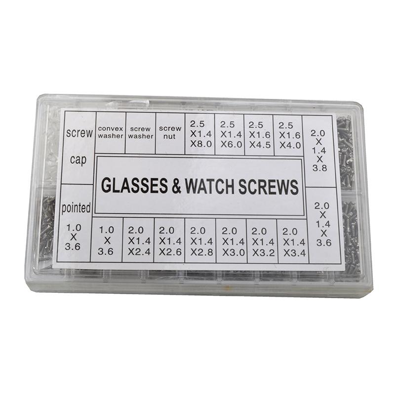 1000pcs Eyeglasses Repair Screw Nut Washer Replacement Eyewear Cap Accessory
1000pcs Eyeglasses Repair Screw Nut Washer Replacement Eyewear Cap Accessory