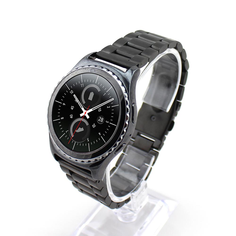 20mm Stainless Steel Watchband Wrist Strap for Samsung Galaxy Gear S2 Classic R732 Black 
20mm Stainless Steel Watchband Wrist Strap for Samsung Galaxy Gear S2 Classic R732 Black