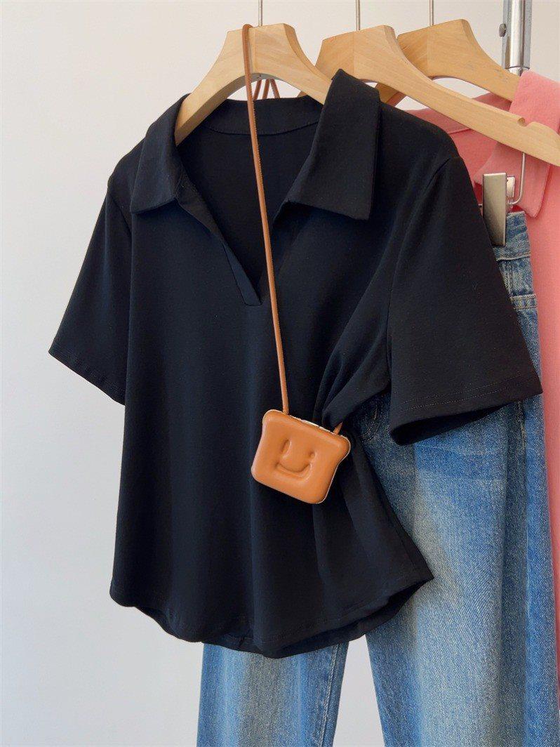 Women s Plus Size Half-Open Collar Short-Sleeve Top - Elegant, Versatile, and Slimming ✿XL (Recommended for 118-136 jin)
Women s Plus Size Half-Open Collar Short-Sleeve Top - Elegant, Versatile, and Slimming ✿XL (Recommended for 118-136 jin)