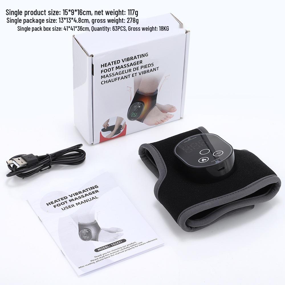 Hot Compress Ankle Massager: Rechargeable Foot & Ankle Joint Relaxation Device
Hot Compress Ankle Massager: Rechargeable Foot & Ankle Joint Relaxation Device
