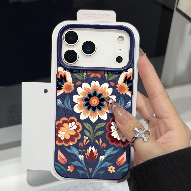 Cartoon Daisies Flower Pattern Case For iPhone 17 Pro Max iPhone 16 15 14 13 Pro Max 11 17e 16e Luxury Leather Texture Soft Silicone Matte Cover iPhone 13 Pro Max темно-синього кольору
Cartoon Daisies Flower Pattern Case For iPhone 17 Pro Max iPhone 16 15 14 13 Pro Max 11 17e 16e Luxury Leather Texture Soft Silicone Matte Cover iPhone 13 Pro Max темно-синього кольору