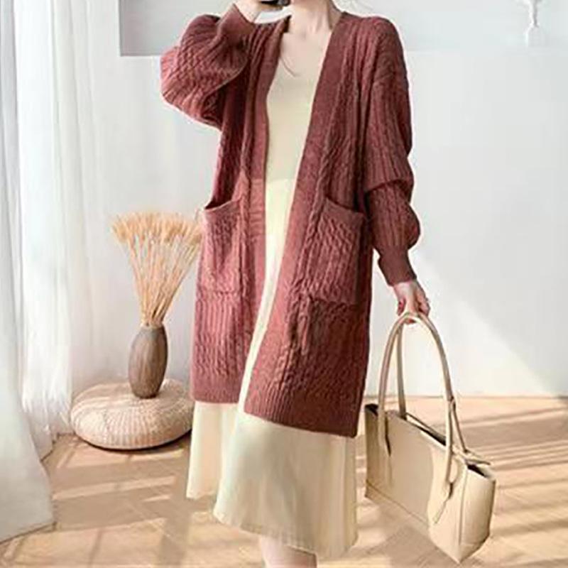 DIMANAF 2024 Новинка весеннего пальто больших размеров, однотонный длинный кардиган. Базовые женские свитера, вязаный свободный свитер
DIMANAF 2024 Новинка весеннего пальто больших размеров, однотонный длинный кардиган. Базовые женские свитера, вязаный свободный свитер