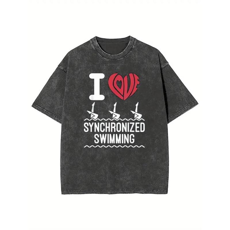 European sizes Men s I Love Synchronized Swimming Graphic Vintage Washed Cotton, Casual Summer Heart and Swimming Theme Top, Perfect Holiday Gift S чёрный
European sizes Men s I Love Synchronized Swimming Graphic Vintage Washed Cotton, Casual Summer Heart and Swimming Theme Top, Perfect Holiday Gift S чёрный