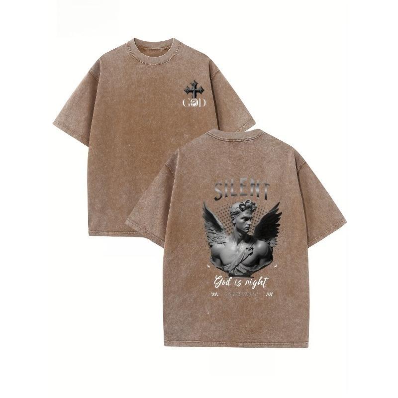 SILENT Oversized Cotton Solid Drop Shoulder T Shirts for Men Vintage Streetwear Basic Tees Baggy Hip Hop Tops Acid Wash Tshirt 5XL дубильна кора
SILENT Oversized Cotton Solid Drop Shoulder T Shirts for Men Vintage Streetwear Basic Tees Baggy Hip Hop Tops Acid Wash Tshirt 5XL дубильна кора