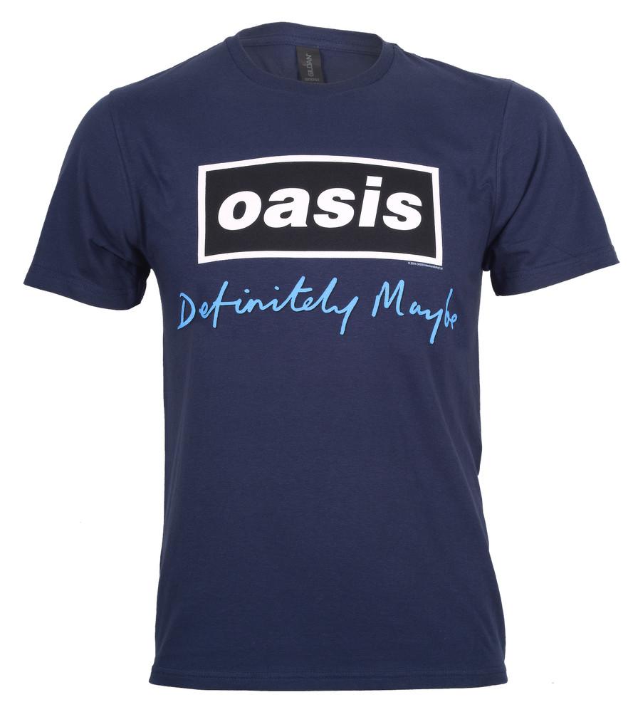 Oasis T Shirt Definitely Maybe Text Decca Logo Official Reunion 2025 New Blue L
Oasis T Shirt Definitely Maybe Text Decca Logo Official Reunion 2025 New Blue L