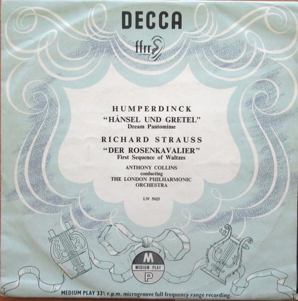 10-дюймовая пластинка ENGELBERT HUMPERDINCK RICHARD STR Hansel Und Gretel Der Rosenkavali LW5025 Decca 1953 Великобритания Классика Б/у
10-дюймовая пластинка ENGELBERT HUMPERDINCK RICHARD STR Hansel Und Gretel Der Rosenkavali LW5025 Decca 1953 Великобритания Классика Б/у