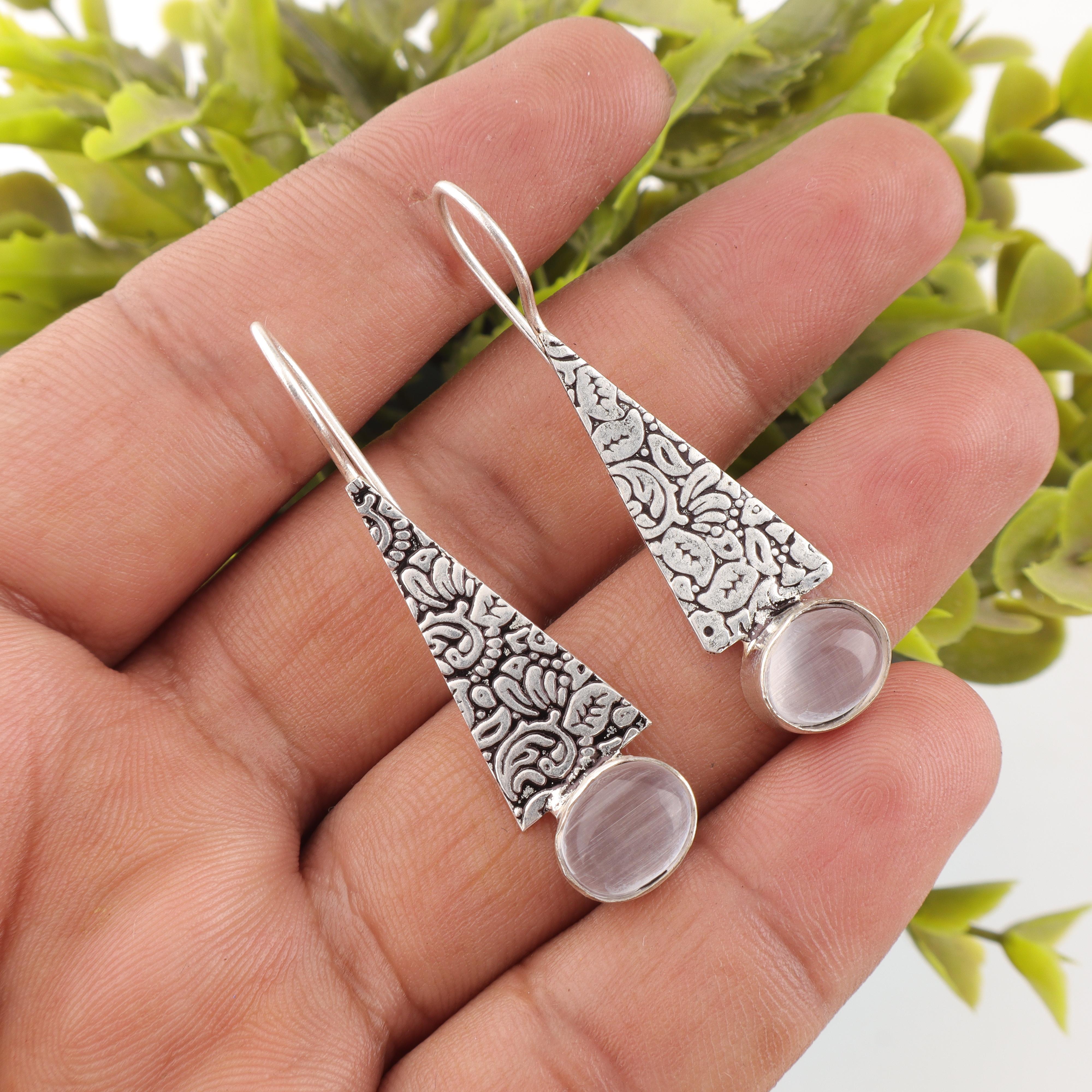 Серьги из селенита, Ювелирные изделия из драгоценных камней, Серьги из стерлингового серебра 925 пробы, Ювелирные изделия ручной работы, Серьги с камнем-талисманом, Подарок для него 1.9 inches розовый
Серьги из селенита, Ювелирные изделия из драгоценных камней, Серьги из стерлингового серебра 925 пробы, Ювелирные изделия ручной работы, Серьги с камнем-талисманом, Подарок для него 1.9 inches розовый