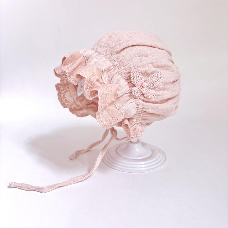 Baby Girls Palace Hat - 100% Cotton, Thin for Spring & Autumn, Sun Protection for Summer, Cute Princess Style for Newborns ONE SIZE FITS MOST
Baby Girls Palace Hat - 100% Cotton, Thin for Spring & Autumn, Sun Protection for Summer, Cute Princess Style for Newborns ONE SIZE FITS MOST