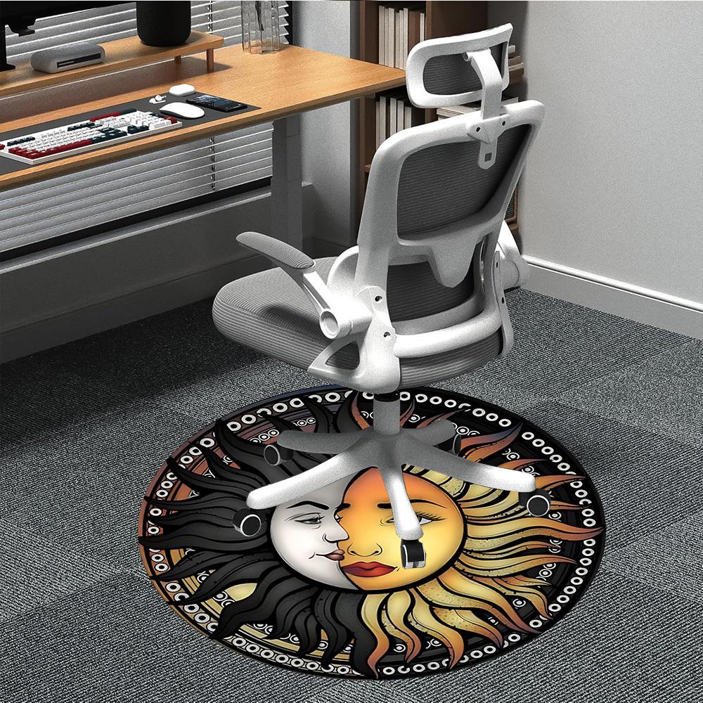 1pc Sun Moon Face Chair Carpet for Office, Soft Comfortable Mat For Office, Living Room, Bedroom, Machine Washable Carpet yy251112108 80cm by 80cm
1pc Sun Moon Face Chair Carpet for Office, Soft Comfortable Mat For Office, Living Room, Bedroom, Machine Washable Carpet yy251112108 80cm by 80cm