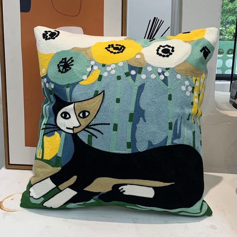 Новый стиль Чехол для подушки Пикассо Вышитые декоративные наволочки Абстрактное украшение для дома Дивана Машины 45x45cm
Новый стиль Чехол для подушки Пикассо Вышитые декоративные наволочки Абстрактное украшение для дома Дивана Машины 45x45cm