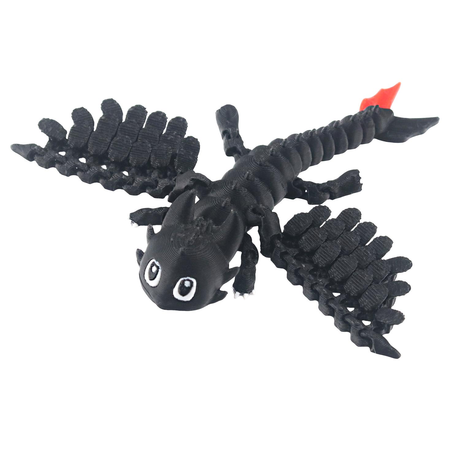 Modern dragon sculptures with adjustable joints, perfect for decoration and relaxation, 3D printed crafts S
Modern dragon sculptures with adjustable joints, perfect for decoration and relaxation, 3D printed crafts S
