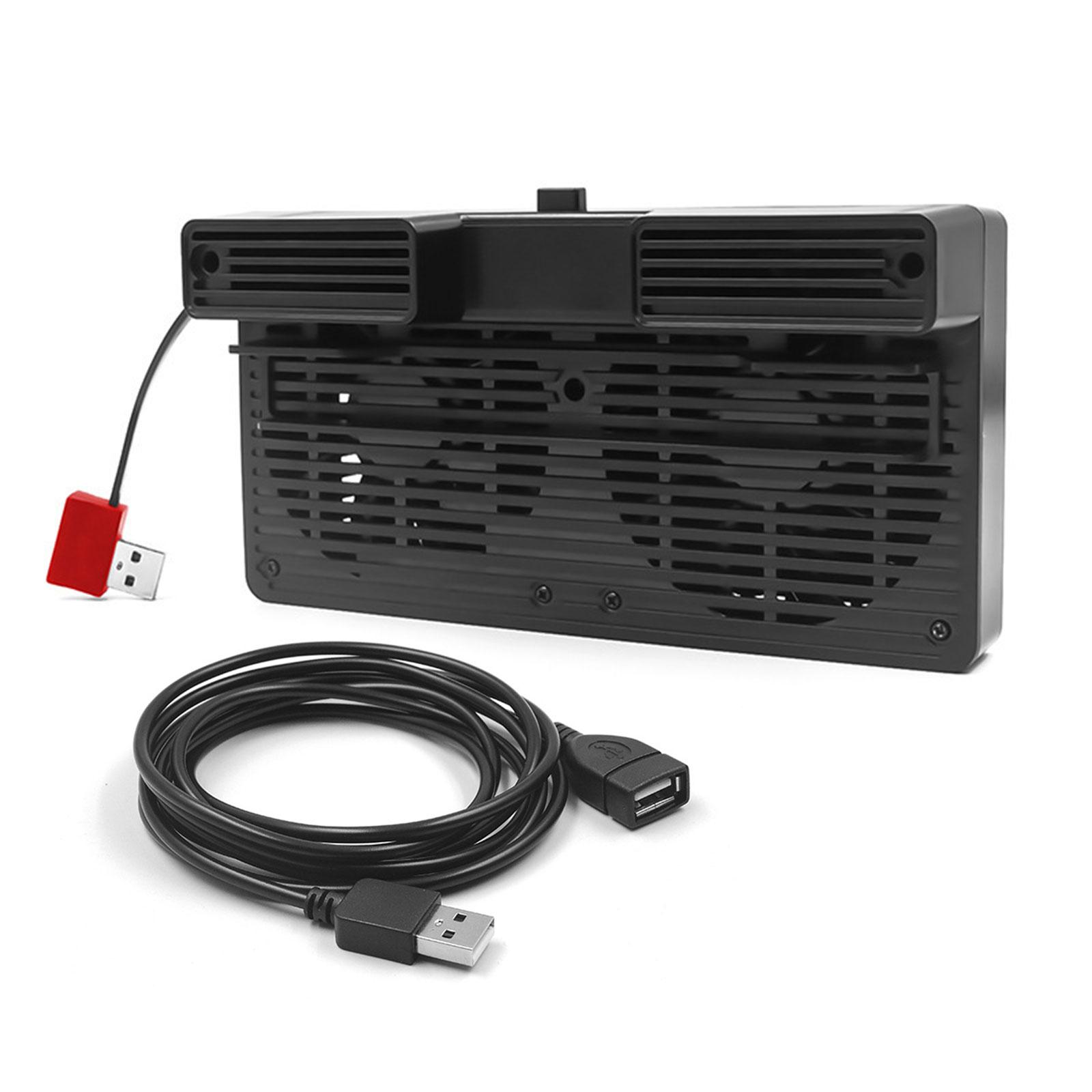 Portable USB Powered Cooling Stand for Host Keeps Your Console Cool Build-in Two Fan Designing Double Modes 1
Portable USB Powered Cooling Stand for Host Keeps Your Console Cool Build-in Two Fan Designing Double Modes 1