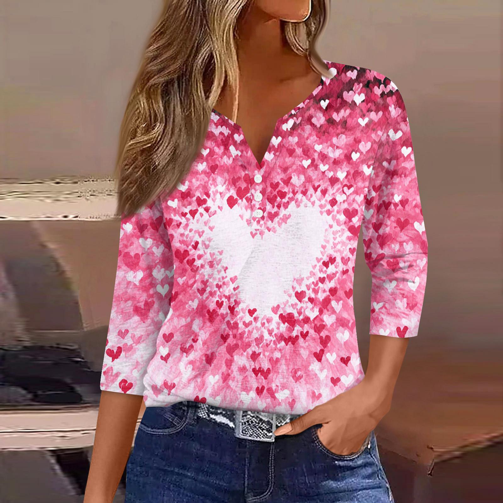 Жен. Футболка Футболка С принтом Пуговицы Рукав 3/4Ежедневно Выходные Мода Классический Топ с v-образным вырезом Обычный L
Жен. Футболка Футболка С принтом Пуговицы Рукав 3/4Ежедневно Выходные Мода Классический Топ с v-образным вырезом Обычный L