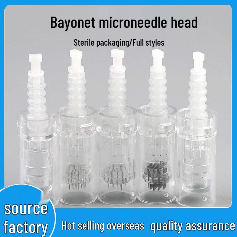 Electric Microneedle Head with 12, 36, and 42 Pins - Nano, Round, and Silicon Crystal Chip Options Round 5 Pins
Electric Microneedle Head with 12, 36, and 42 Pins - Nano, Round, and Silicon Crystal Chip Options Round 5 Pins