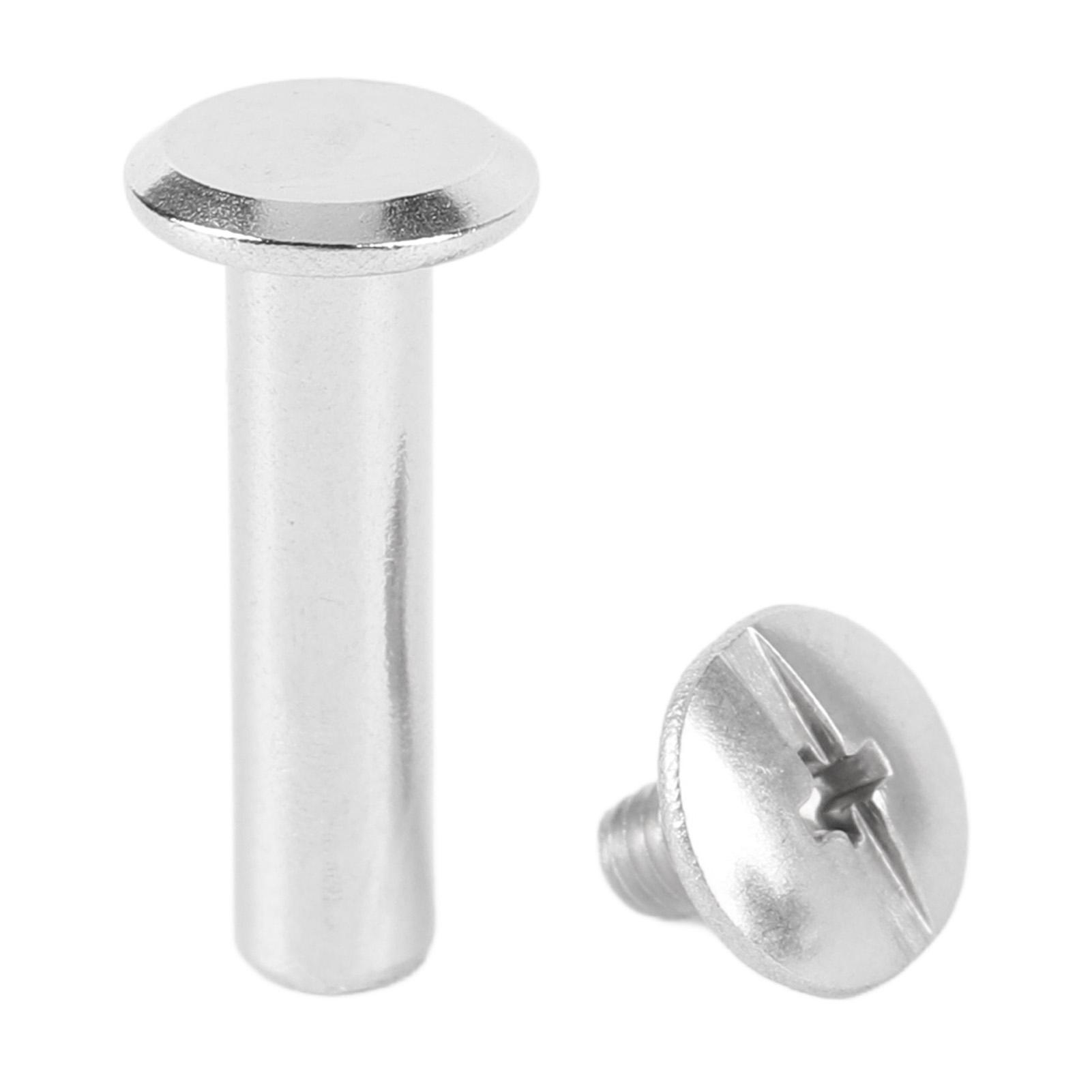 100 Sets Rivet and Screw M2.5 Stainless Steel Rivets Studs for Album Clothing Decoration Leather Crafts
100 Sets Rivet and Screw M2.5 Stainless Steel Rivets Studs for Album Clothing Decoration Leather Crafts