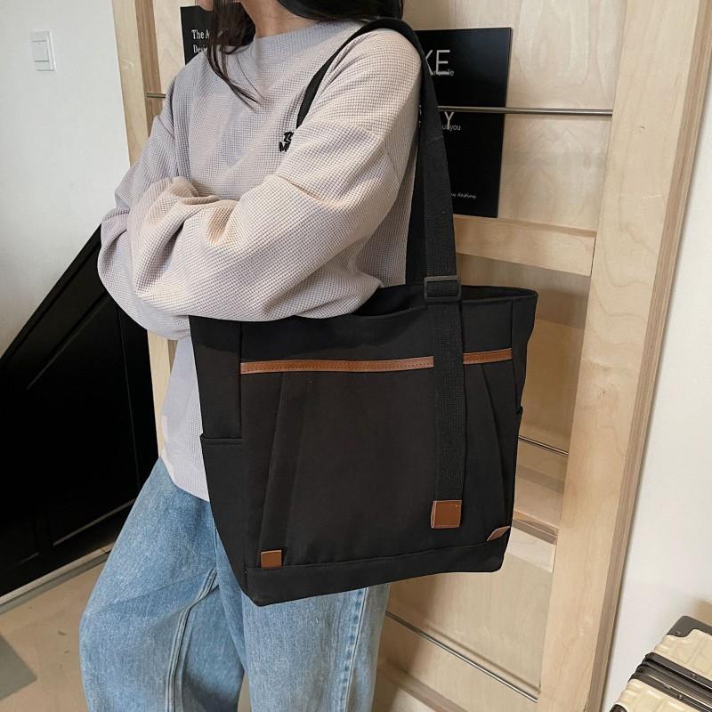 Canvas Bag Women s New Simple Casual Hand Shoulder With Texture All-matching Student Class Tote чорний
Canvas Bag Women s New Simple Casual Hand Shoulder With Texture All-matching Student Class Tote чорний