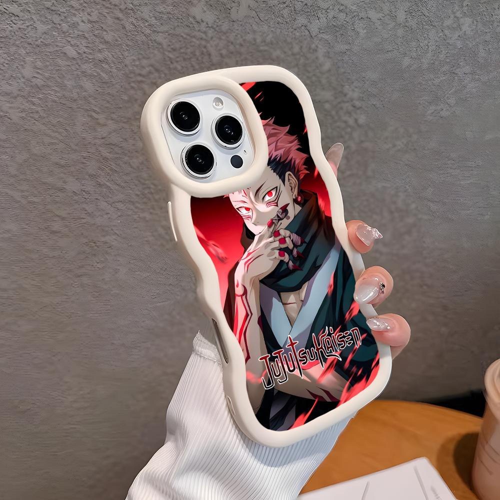 Jujutsu Kaisen Sukuna Mobile Phone Case for iPhone 17 16 15 14 13 12 11 Air Pro Max Plus Wavy Edge TPU Colorful Cover Pretty iPhone 14 Plus
Jujutsu Kaisen Sukuna Mobile Phone Case for iPhone 17 16 15 14 13 12 11 Air Pro Max Plus Wavy Edge TPU Colorful Cover Pretty iPhone 14 Plus