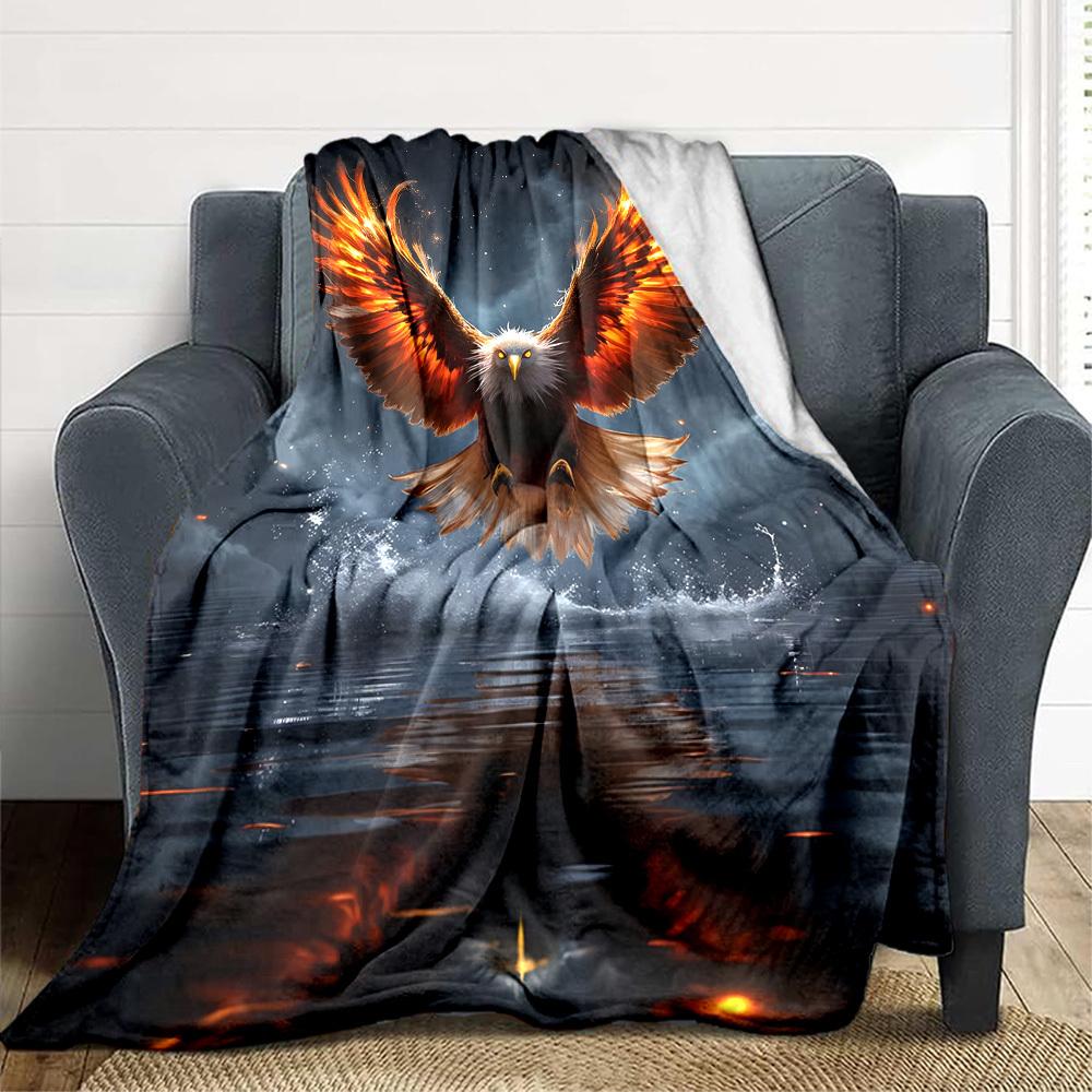 1pc Eagle, Water Reflection Blanket Lightweight Flannel Blanket Throw Blanket For Sofa, Bed, Travel, Camping, Livingroom, Office, Couch, Chair, And Be 100x150cm
1pc Eagle, Water Reflection Blanket Lightweight Flannel Blanket Throw Blanket For Sofa, Bed, Travel, Camping, Livingroom, Office, Couch, Chair, And Be 100x150cm