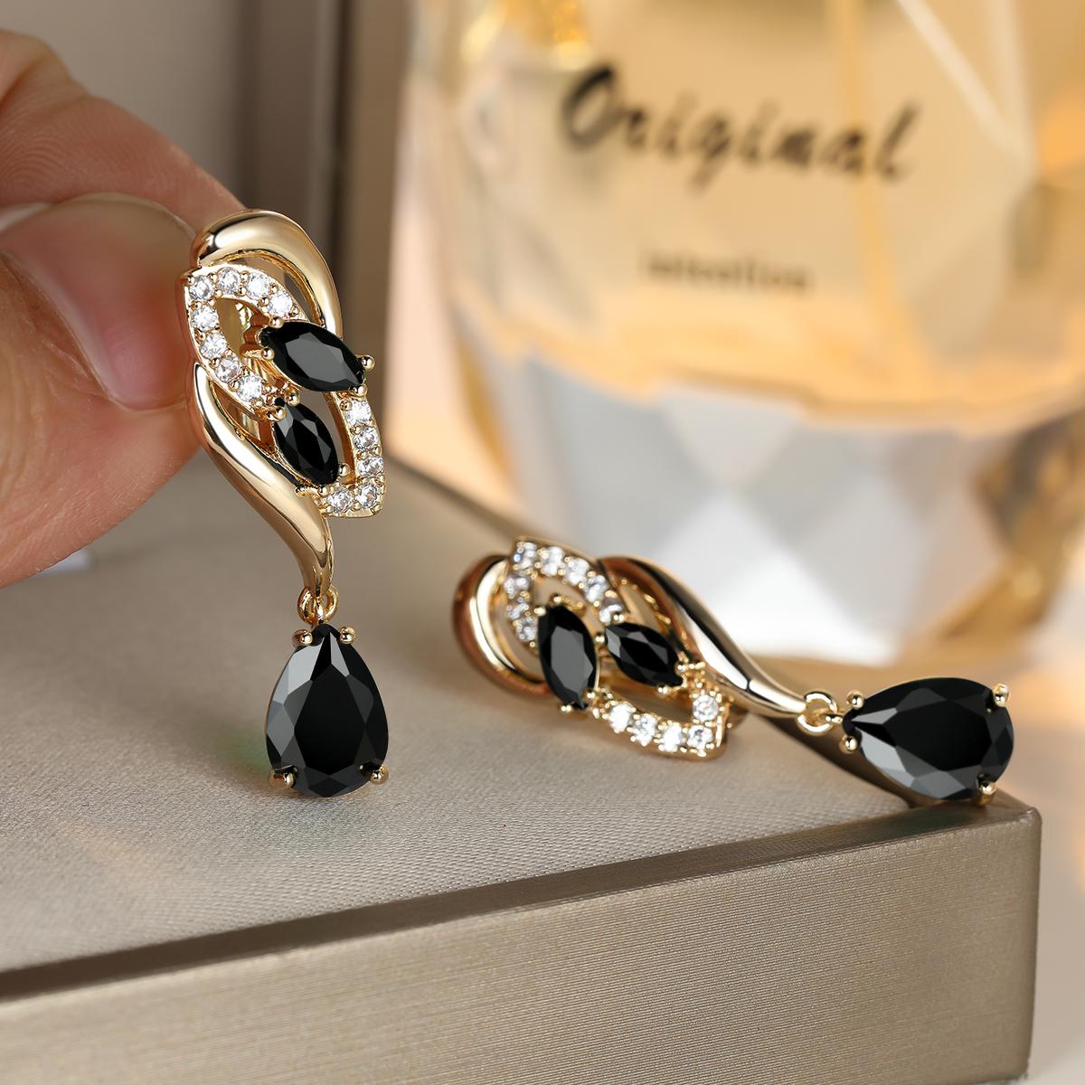 Уникальные висячие серьги золотого цвета с синим камнем в форме капли, серьги-кольца в форме маркизы, подарок на годовщину чёрный
Уникальные висячие серьги золотого цвета с синим камнем в форме капли, серьги-кольца в форме маркизы, подарок на годовщину чёрный