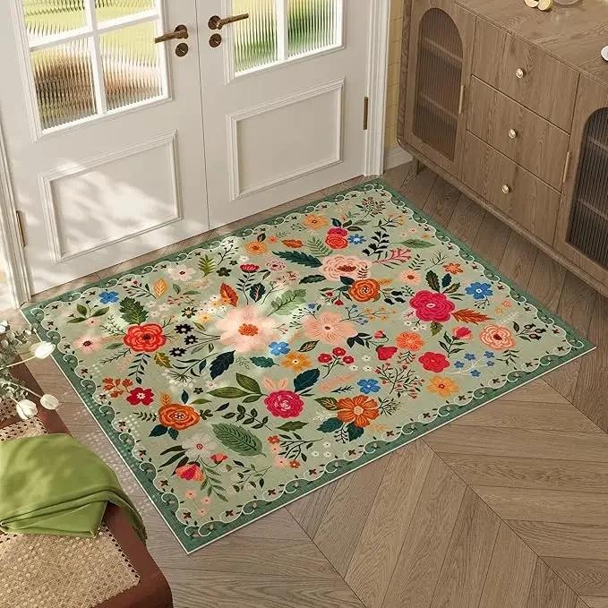 Bohemia Household Printed Floor Mat Absorbent Non-slip Toilet Toilet Door Mat Toilet Door Easy To Clean Small Carpet Rug 30x50cm
Bohemia Household Printed Floor Mat Absorbent Non-slip Toilet Toilet Door Mat Toilet Door Easy To Clean Small Carpet Rug 30x50cm