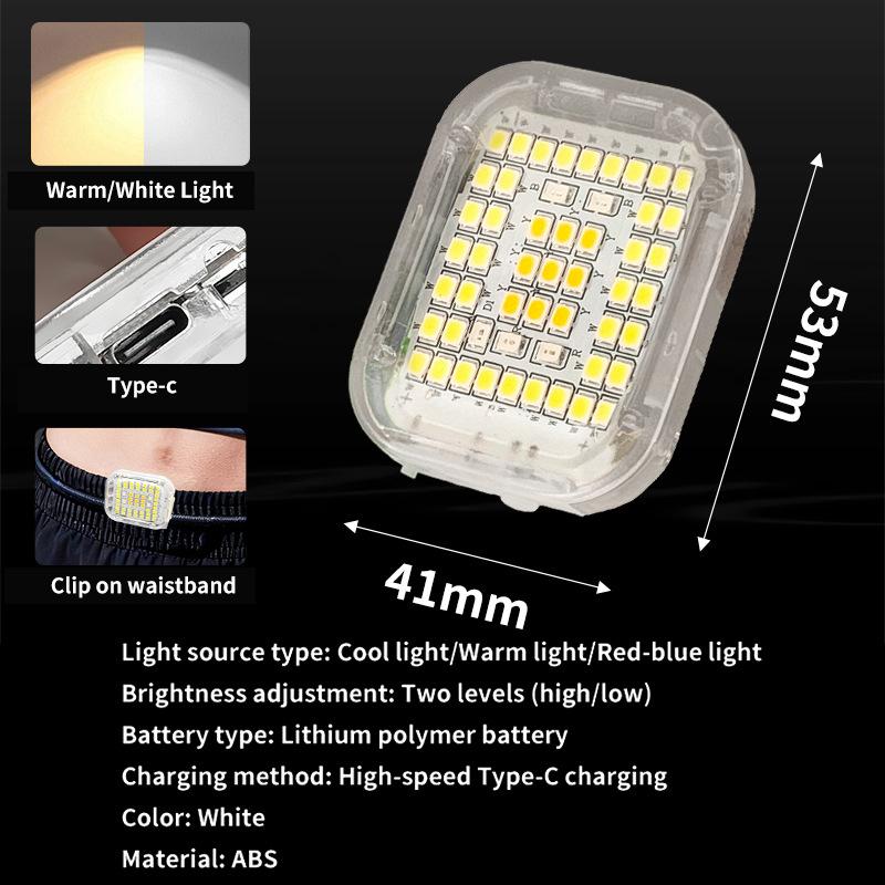 Mini Headlamp Rechargeable Running Light Clip On Mini Flashlight Portable Clothes Clip Light Headband Flashlight for Outdoor
Mini Headlamp Rechargeable Running Light Clip On Mini Flashlight Portable Clothes Clip Light Headband Flashlight for Outdoor
