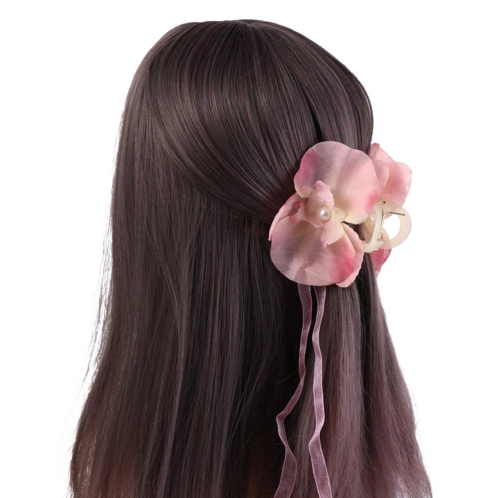 Butterfly Orchid Flower Hair Claw Ribbon Large Shark Clip Creative Orchid Hair Clip Girl
Butterfly Orchid Flower Hair Claw Ribbon Large Shark Clip Creative Orchid Hair Clip Girl