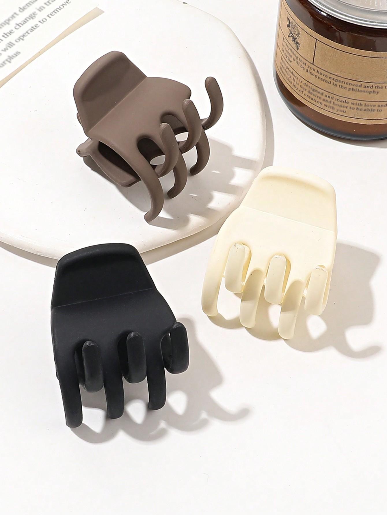 3Pcs Small Claw Clips for Women Girl,Great for Easily Pulling Up Hair,1.52 Medium Nonslip Short Hair Accessories for Thin Hair
3Pcs Small Claw Clips for Women Girl,Great for Easily Pulling Up Hair,1.52 Medium Nonslip Short Hair Accessories for Thin Hair