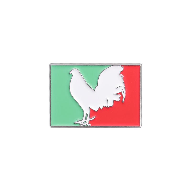 Mexican Metal Hat Pins Retro Cartoon Rooster Enamel Pin Golf Baseball Cap Decorative Brooch Clothing Jewelry Gifts For Friends
Mexican Metal Hat Pins Retro Cartoon Rooster Enamel Pin Golf Baseball Cap Decorative Brooch Clothing Jewelry Gifts For Friends