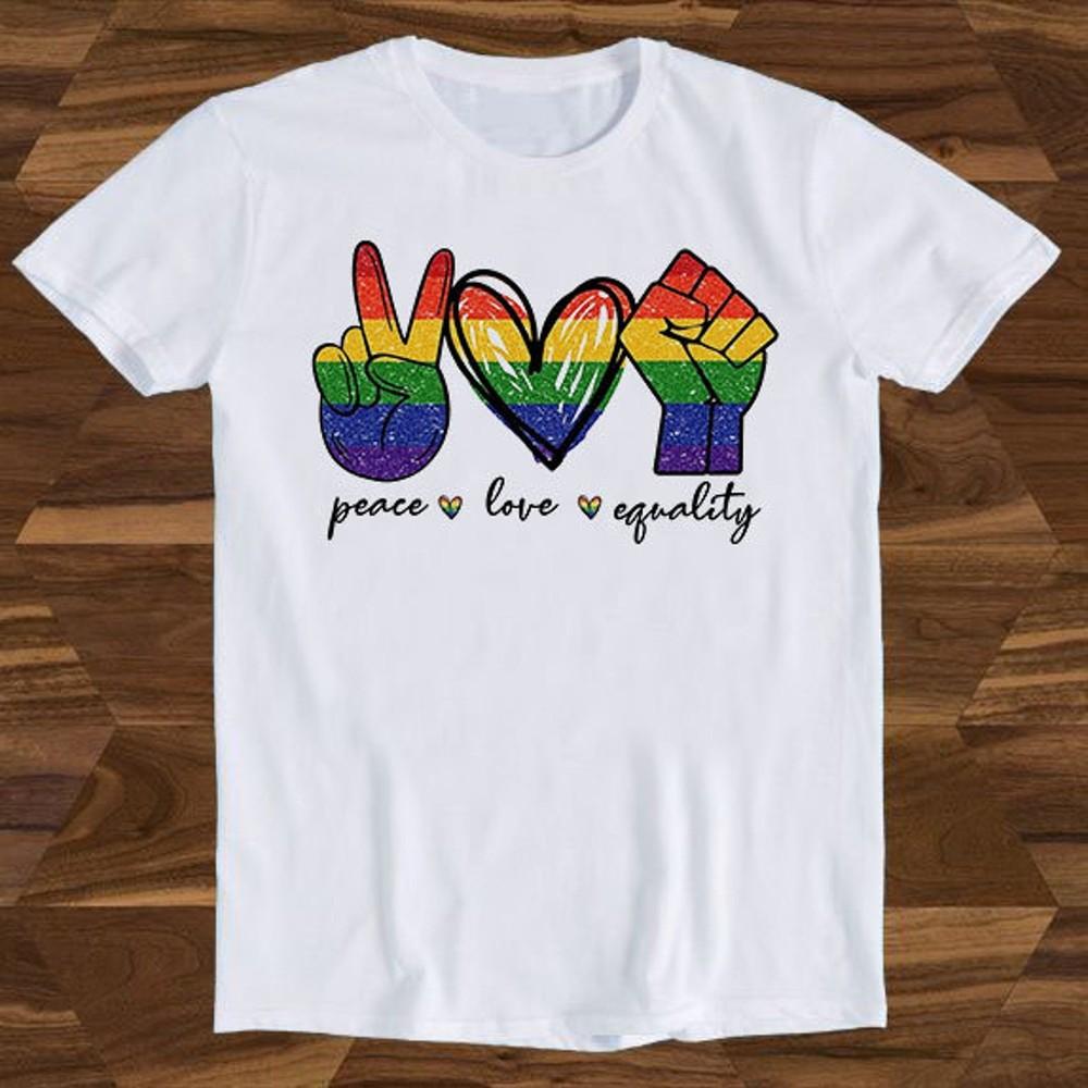 26 Peace Love Equality Trans Gay LGBTQ Pride Hilarious Witty Humor Birthday Des Unisex T-Shirt M
26 Peace Love Equality Trans Gay LGBTQ Pride Hilarious Witty Humor Birthday Des Unisex T-Shirt M