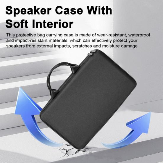 Yousheng Bluetooth-compatible Speaker Carrying Case Storage Bag with Handle Zipper Closure Shockproof Impact-resistant Speaker Case for Beosound Level
Yousheng Bluetooth-compatible Speaker Carrying Case Storage Bag with Handle Zipper Closure Shockproof Impact-resistant Speaker Case for Beosound Level
