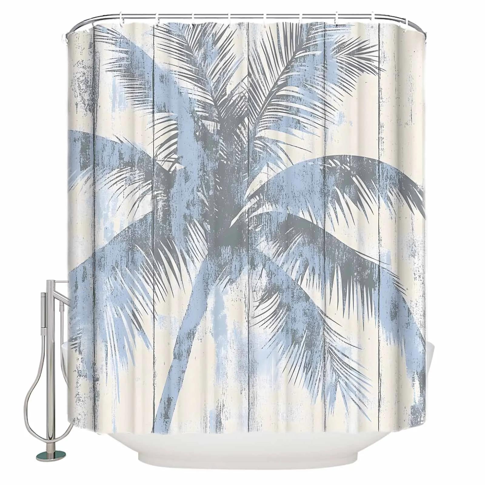 Summer Wood Palm Tree Shower Curtains Waterproof Bath Curtains Home Decor Modern Luxury Bathroom Curtain W60H190(CM)-1 Pcs
Summer Wood Palm Tree Shower Curtains Waterproof Bath Curtains Home Decor Modern Luxury Bathroom Curtain W60H190(CM)-1 Pcs