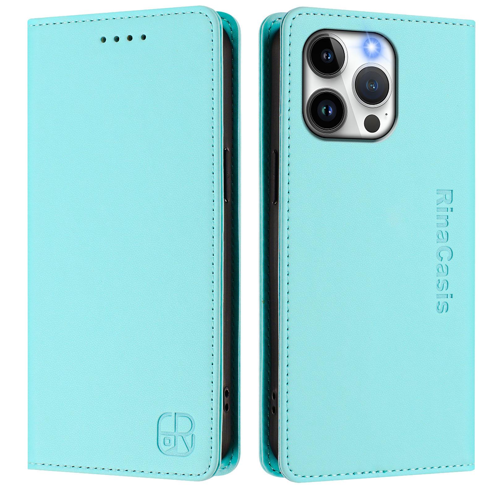 For iPhone 15 Pro Max Leather Case RINACASIS RC01 Phone Cover with RFID Blocking Wallet Stand A
For iPhone 15 Pro Max Leather Case RINACASIS RC01 Phone Cover with RFID Blocking Wallet Stand A
