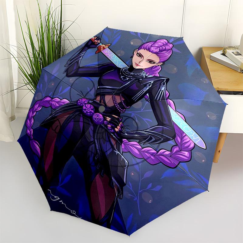 1pc Purple Warrior with Braid and Sword Umbrella with Plastic Handle,Suitable for All Seasons Home Travel Outdoor UmbrellaFP060
1pc Purple Warrior with Braid and Sword Umbrella with Plastic Handle,Suitable for All Seasons Home Travel Outdoor UmbrellaFP060