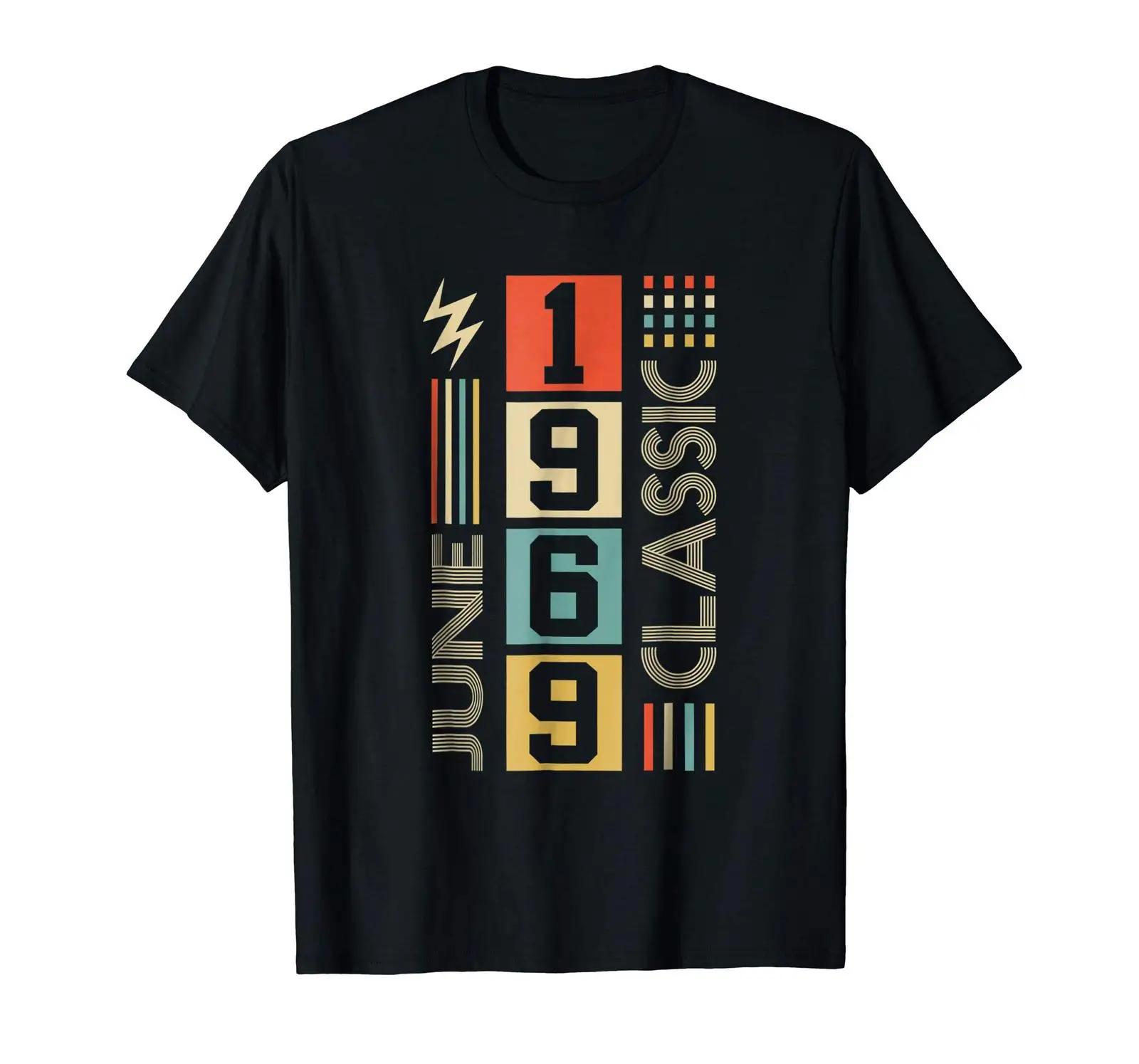 Retro Classic Vintage June 1969 Birthday Gift Adult TShirt Summer Cotton Short Sleeve ONeck Mens T Shirt New S3XL S
Retro Classic Vintage June 1969 Birthday Gift Adult TShirt Summer Cotton Short Sleeve ONeck Mens T Shirt New S3XL S