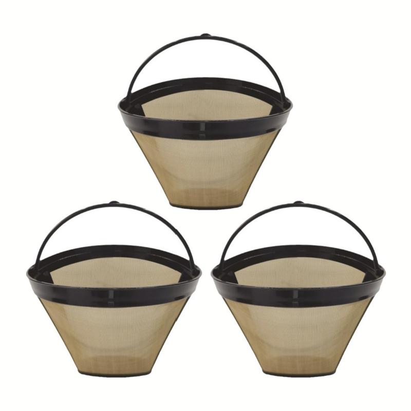 1/3pcs Cone Shape Permanent Coffee Filter Mesh Basket Stainless Steel Reusable Kitchen Coffeeware Coffee Filters Tea Brewer
1/3pcs Cone Shape Permanent Coffee Filter Mesh Basket Stainless Steel Reusable Kitchen Coffeeware Coffee Filters Tea Brewer