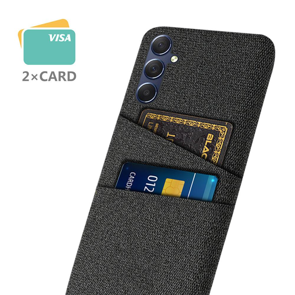 For Samsung Galaxy M34 5G/F34 5G Phone Cover Hard PC+Cloth Phone Case with Dual Card Holder Black
For Samsung Galaxy M34 5G/F34 5G Phone Cover Hard PC+Cloth Phone Case with Dual Card Holder Black