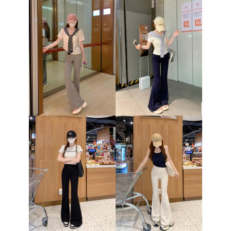 High-Waisted Women s Slimming Micro-Flare Yoga Pants - Spring/Summer, Versatile Bell-Bottom, Casual Floor-Length Style S
High-Waisted Women s Slimming Micro-Flare Yoga Pants - Spring/Summer, Versatile Bell-Bottom, Casual Floor-Length Style S