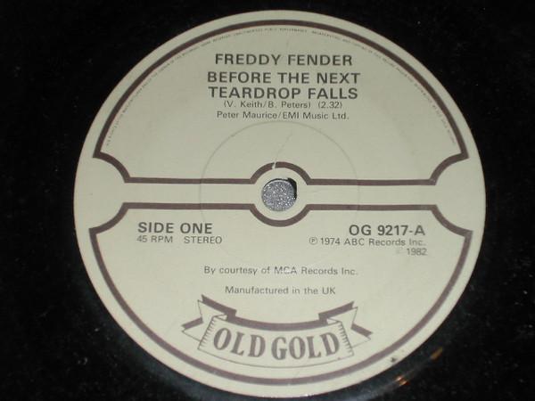 7-дюймовая пластинка FREDDY FENDER Before The Next Teardrop Falls Wa OG9217 Old Gold 1982 UK Rock Б/у
7-дюймовая пластинка FREDDY FENDER Before The Next Teardrop Falls Wa OG9217 Old Gold 1982 UK Rock Б/у
