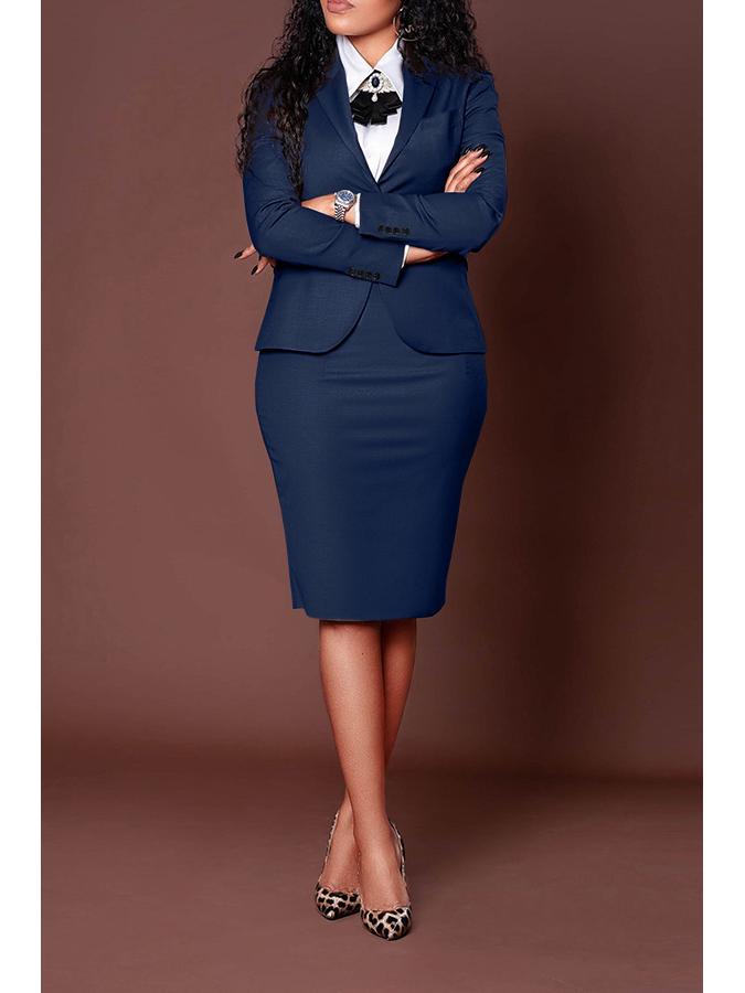 Модный женский костюм 2025 года в европейском и американском стиле, состоящий из блейзера с длинным рукавом и юбки. M темно-синий
Модный женский костюм 2025 года в европейском и американском стиле, состоящий из блейзера с длинным рукавом и юбки. M темно-синий