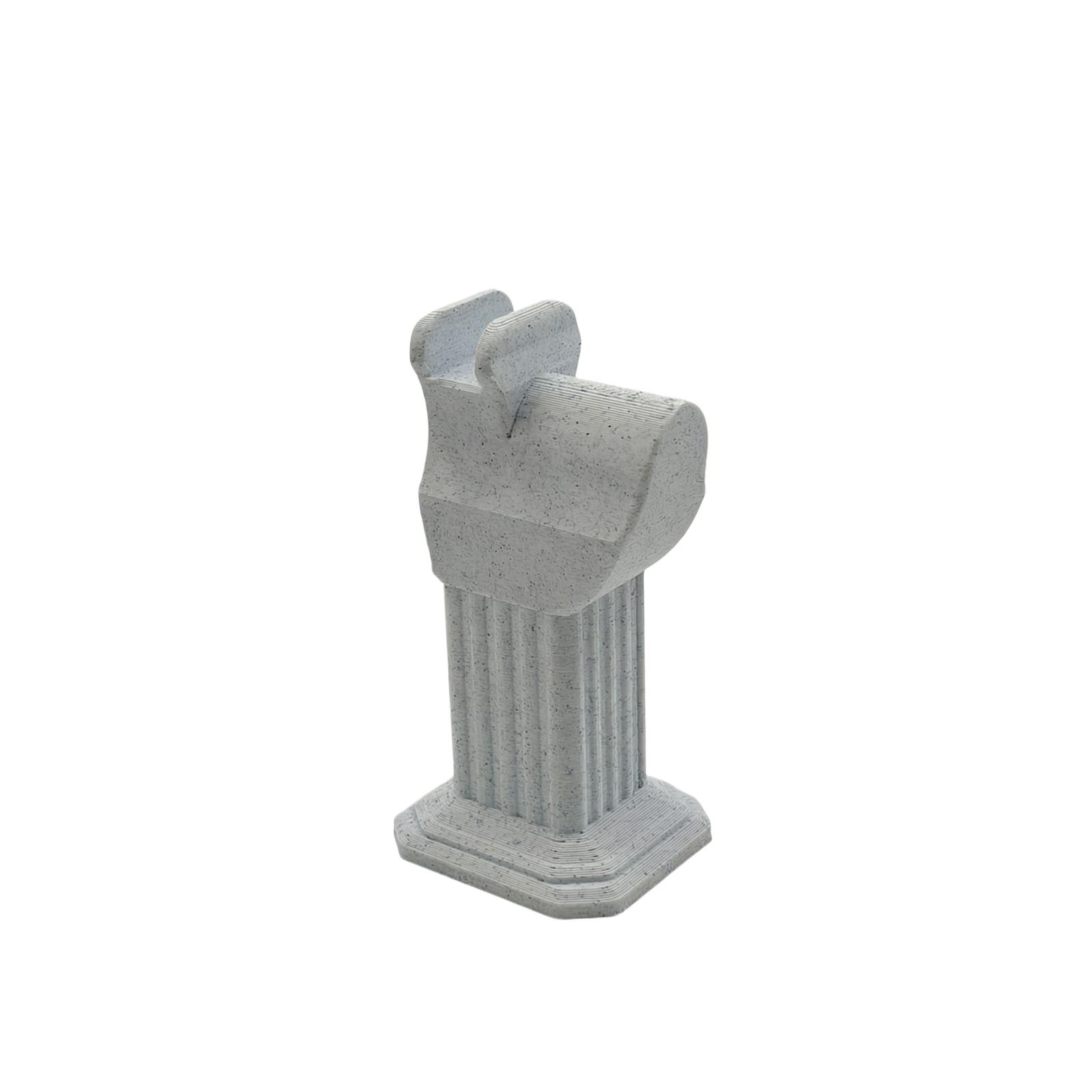 Roman Column Style Eyeglass Holder Stand Sculpture Resin Material Decorative Eyewear Organizer for Desk or Shelf Display серый
Roman Column Style Eyeglass Holder Stand Sculpture Resin Material Decorative Eyewear Organizer for Desk or Shelf Display серый