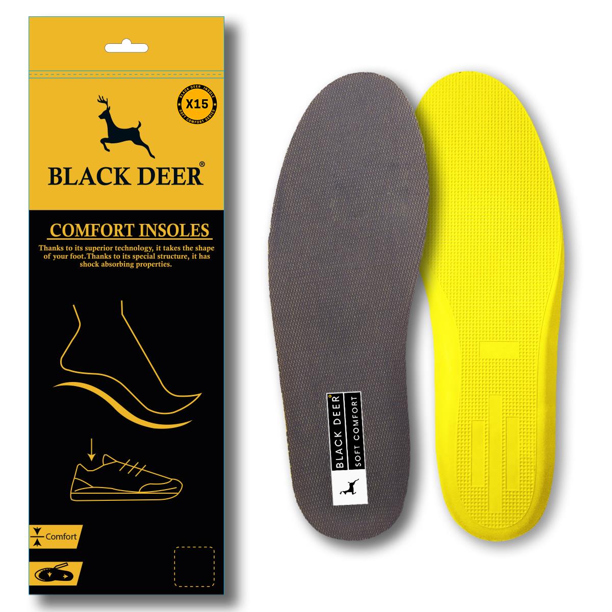 BLACK DEER X15 Ортопедическая комфортная стелька Пена с эффектом памяти Ежедневное использование Рабочие стельки Амортизирующие амортизирующие стельки Серый и желтый
BLACK DEER X15 Ортопедическая комфортная стелька Пена с эффектом памяти Ежедневное использование Рабочие стельки Амортизирующие амортизирующие стельки Серый и желтый
